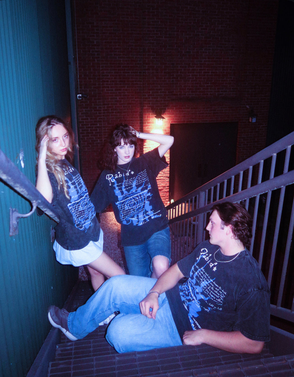 Rabid: Acid-Wash Oversize Tee