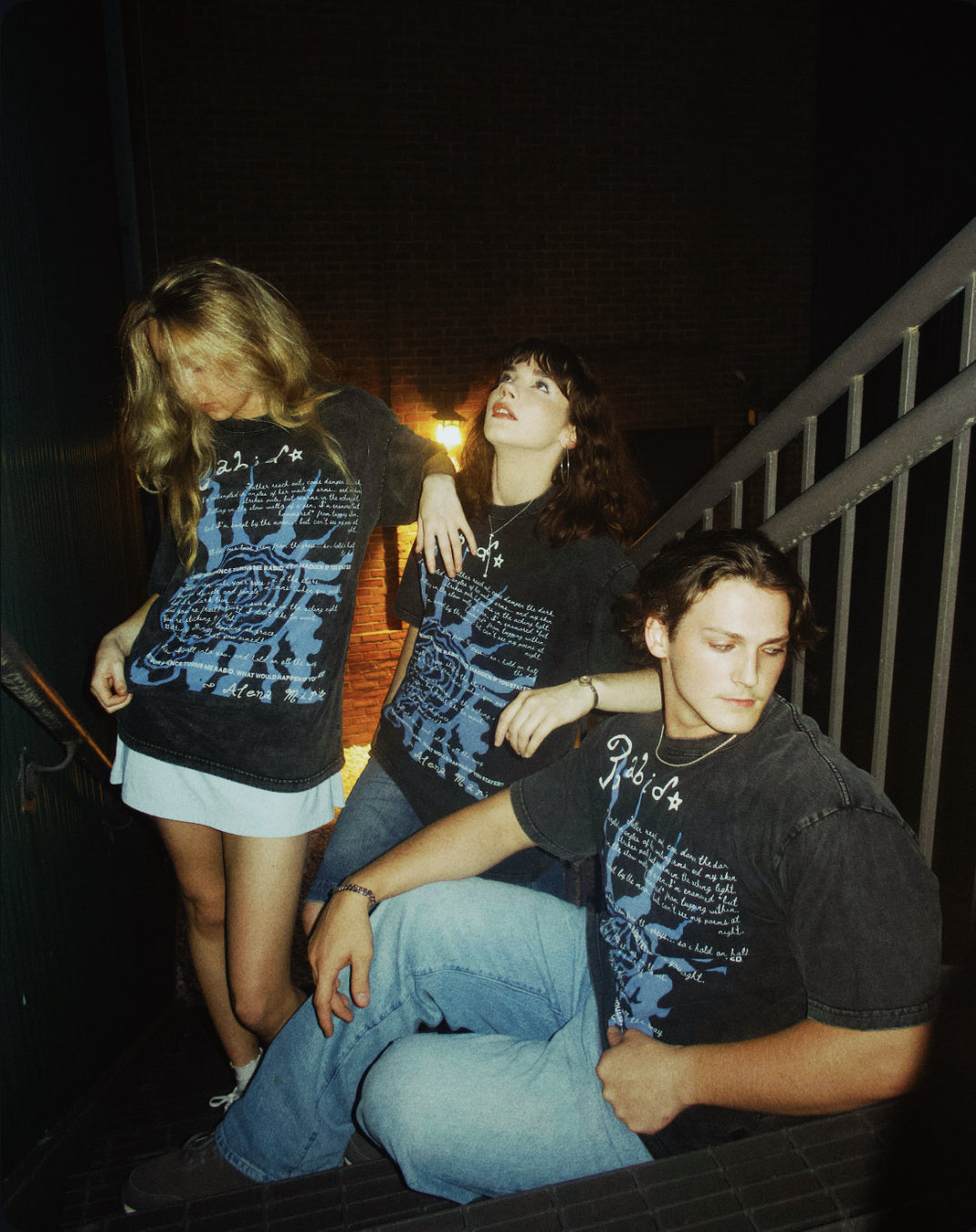 Rabid: Acid-Wash Oversize Tee