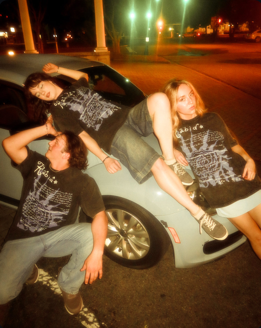 Rabid: Acid-Wash Oversize Tee