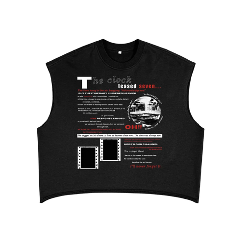 Seven: French Terry Boxy Tank