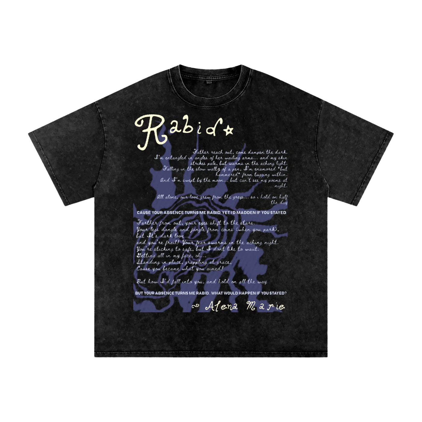 Rabid: Acid-Wash Oversize Tee